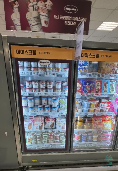 Korean Grocery Store 101: How to Shop at E-mart in South Korea Ice cream on the shelves at E-mart stores